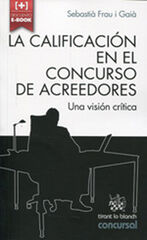 La Calificaci&oacute;n en el Concurso de Acreedores