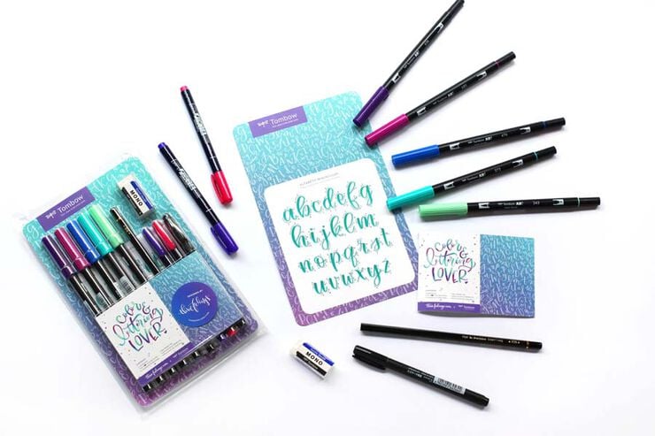 Lettering Tombow Set Edition Threefeelings