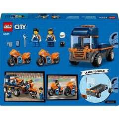 LEGO&reg; City Cami&oacute;n de Transporte de Motos 60491