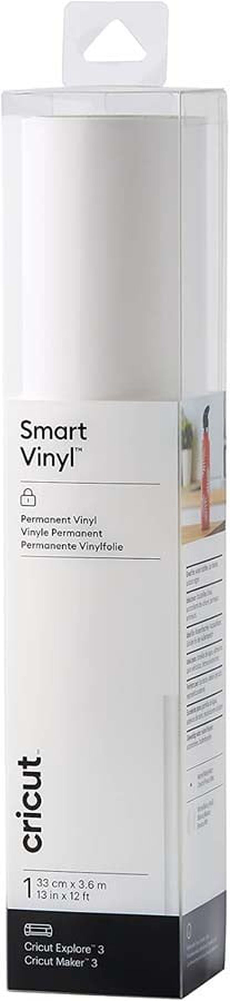Vinilo Smart permanente 33cmx3,6m blanco