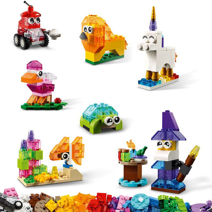 LEGO&reg; Classic Maons Creatius Transparents 11013