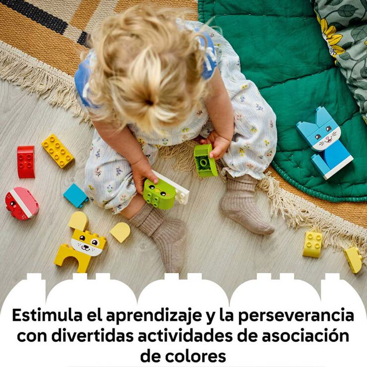LEGO&reg; DUPLO My First Simp&agrave;tiques Mascotes Creatives &laquo;3 en 1&raquo; 10477