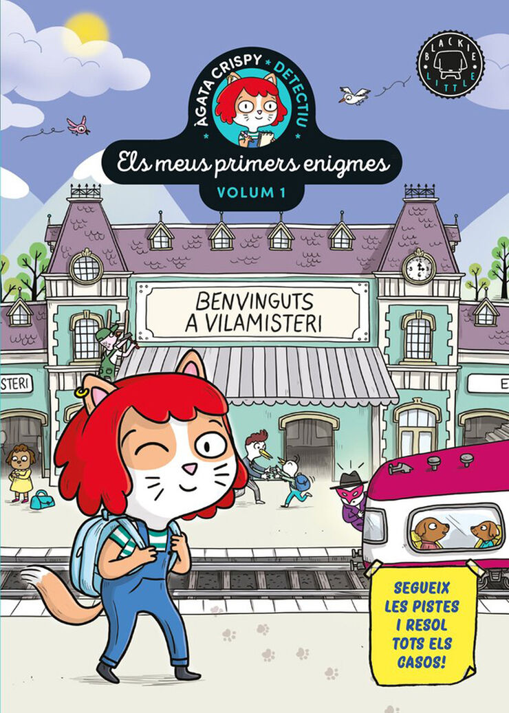 &Agrave;gata Crispy, detectiu. Els meus primers enigmes vol.1