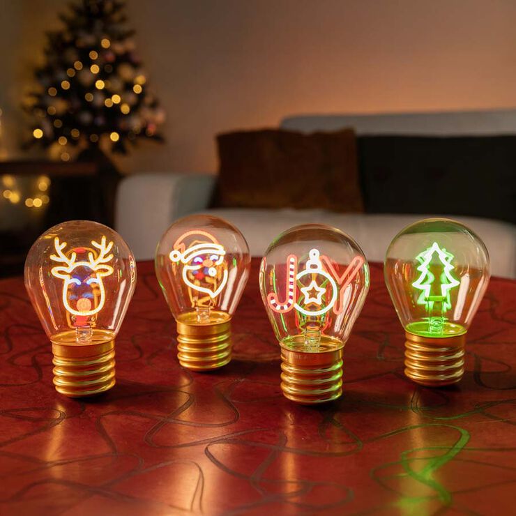 L&agrave;mpada de taula Bombeta Legami Nadal Santa Claus