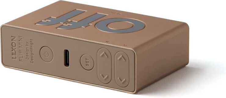 Rellotge Mini Flip Travel groc