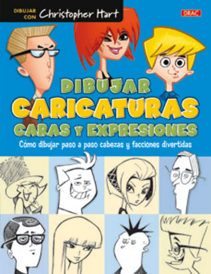 Dibujar caricaturas. Caras y expresiones