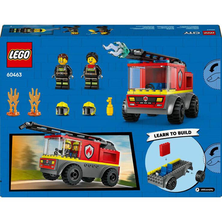 LEGO&reg; LEGO City Cami&oacute; de Bombers amb Escala 60463