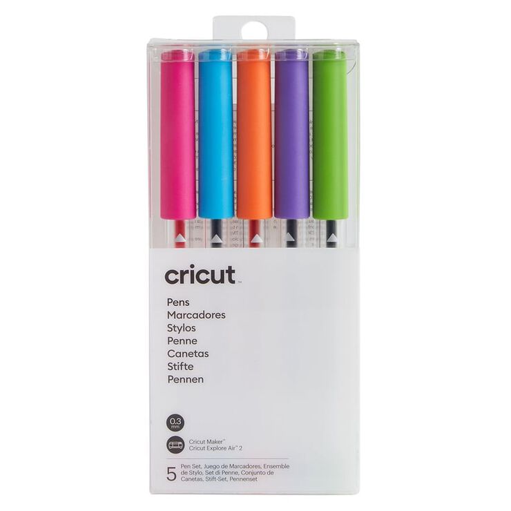 Rotuladores Infusible Ink 0,3mm glitter 5 colores