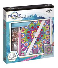 Libro decora con Diamantes Mandala Rosa