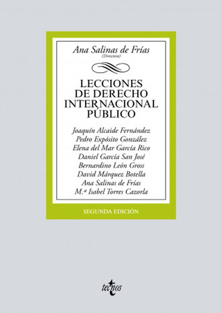 Lecciones de Derecho Internacional P&uacute;bli