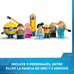 LEGO&reg; Minions y Mansi&oacute;n Familiar de Gru 75583