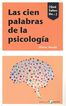Las 100 palabras de la psicolog&iacute;a
