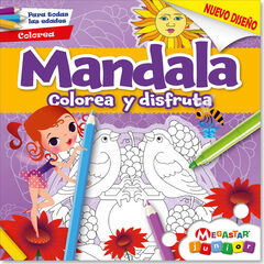 Mandala junior colorea y disfruta 11