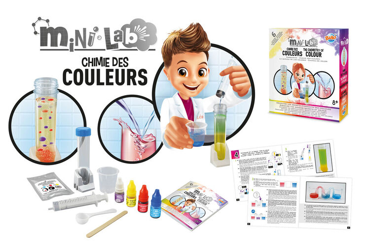 Mini Lab Qu&iacute;mica de los colores