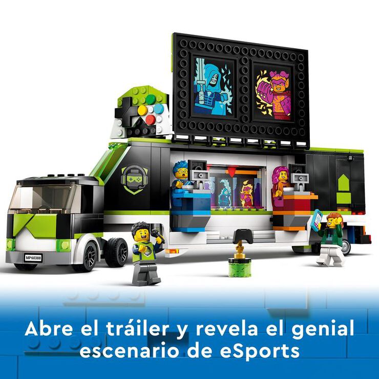 LEGO&reg; City Cami&oacute;n de Torneo de Videojuegos 60388