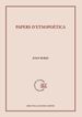 Papers d'etnopo&egrave;tica