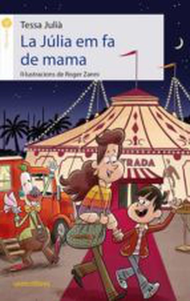 La J&uacute;lia em fa de mama