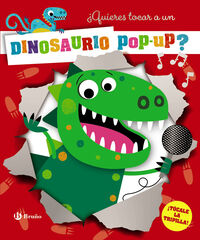 &iquest;Quieres tocar a un dinosaurio pop-up?