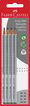 Llapis Faber-Castell Grip H/HB/B/2B 4u