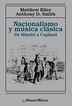 Nacionalismo y m&uacute;sica cl&aacute;sica