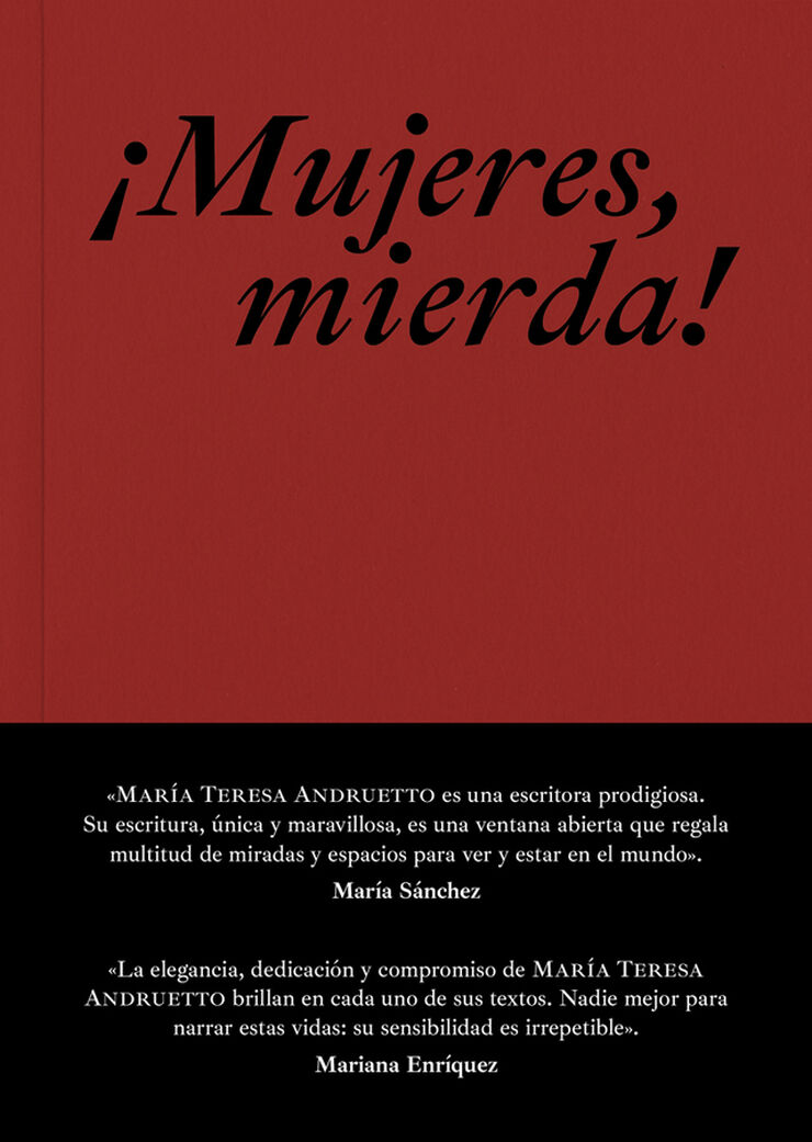 &iexcl;Mujeres, mierda!