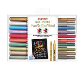 Retoladors pinzell Alpino Color Experience 10 colors