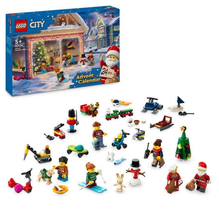 LEGO&reg; LEGO City Calendario de Adviento 60436