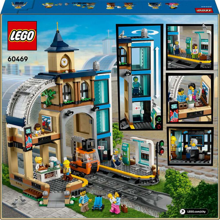 LEGO&reg; City Estaci&oacute; Central de Ferrocarril 60469