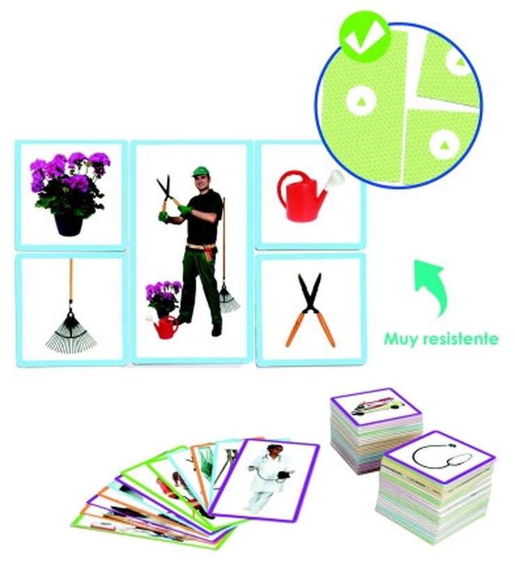 Joc d'associaci&oacute; Akros Els oficis