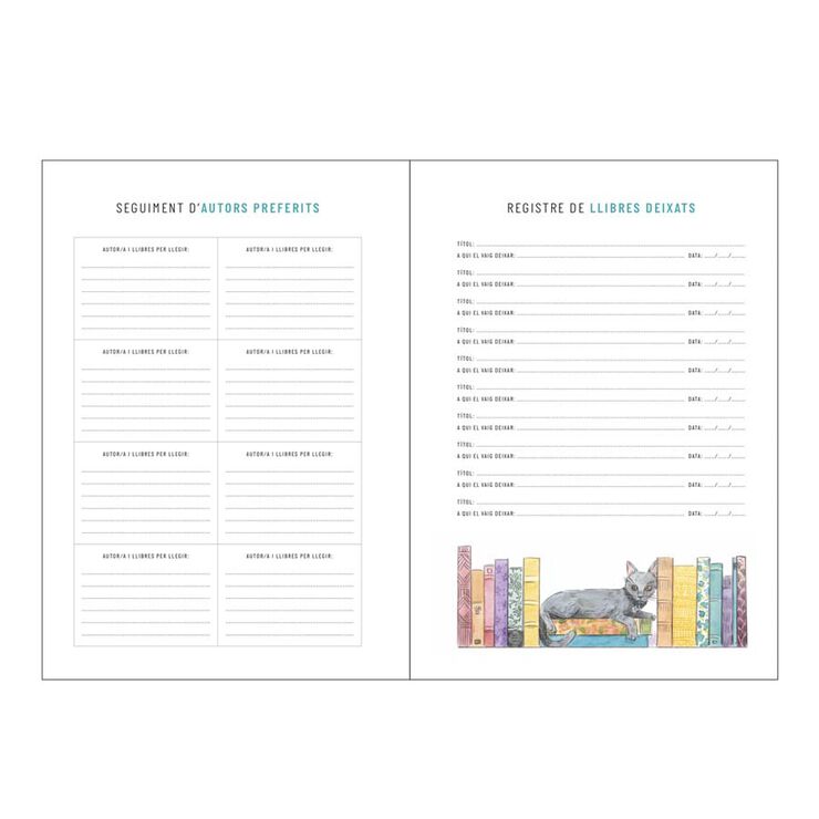 Quadern de Lectures Esther Gili catal&agrave;