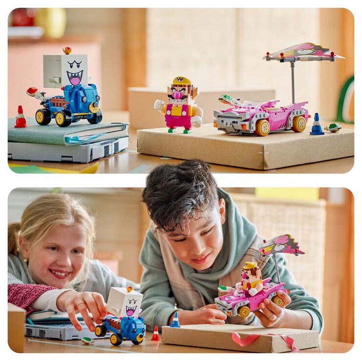 LEGO&reg; Super Mario Mario Kart&trade; &ndash; Wario y Rey Boo 72038