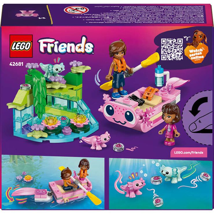 LEGO&reg; LEGO Friends Aventuras en el Barco-Ajolote 42681