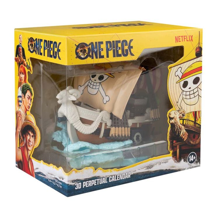 Calendario Perpetuo 3D One Piece