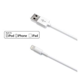 Cable Usb A&nbsp;Lightning&nbsp;1M Blanco&nbsp;Celly