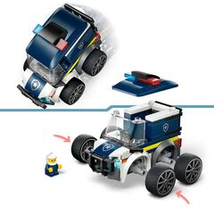 LEGO&reg; City Veh&iacute;culos: Furgoneta de Polic&iacute;a 60481