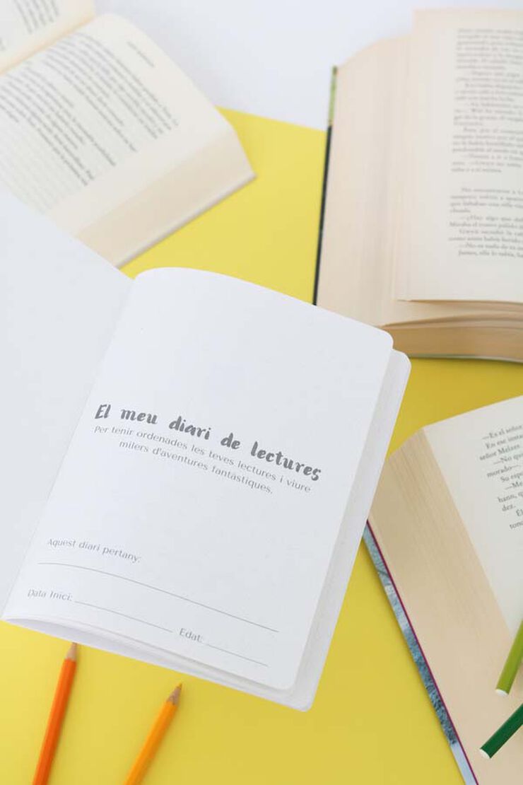 Diario de Lecturas infantil Drapets