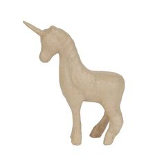 Figura papel mach&eacute; D&eacute;copatch Unicornio 21cm