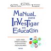 Manual para investigar en educaci&oacute;n