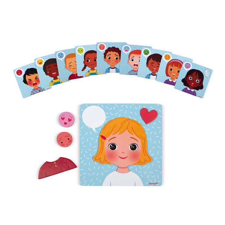 Juego magn&eacute;tico de las emociones