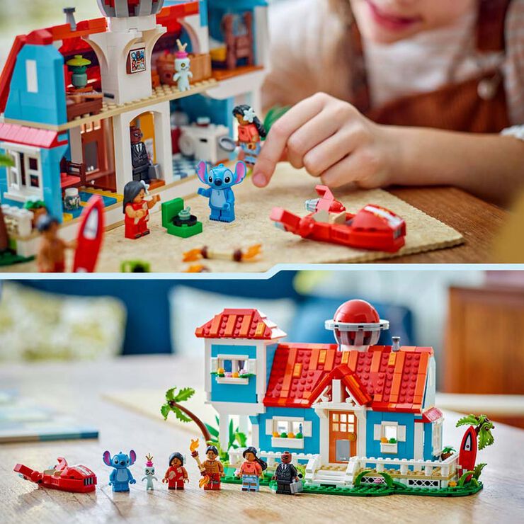 LEGO&reg; Disney&trade; Casa en la Playa de Lilo y Stitch 43268