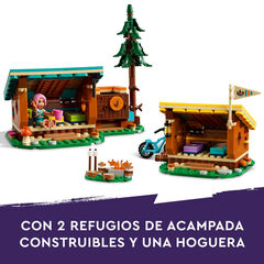 LEGO&reg; Friends Campamento de Aventura: Caba&ntilde;as Confortables 42624