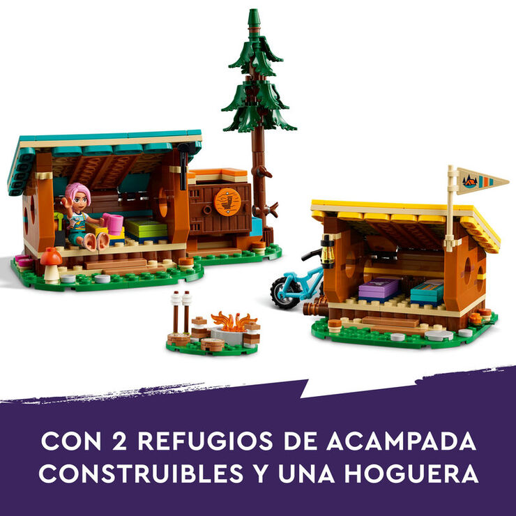 LEGO&reg; Friends Campamento de Aventura: Caba&ntilde;as Confortables 42624