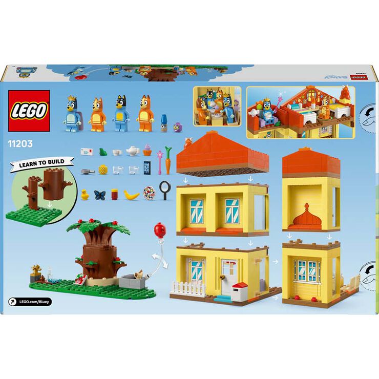 LEGO&reg; Bluey Casa Familiar de la Bluey 11203