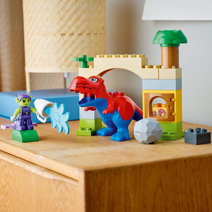 LEGO&reg; DUPLO Disney&trade; Dinosaure Spidey-Rex vs. L&rsquo;Home Ll&uacute;dic 10463