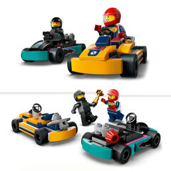 LEGO&reg; City Karts y Pilotos de Carreras 60400