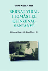 Bernat Vidal i Tom&agrave;s i el quinzenal Santany&iacute;