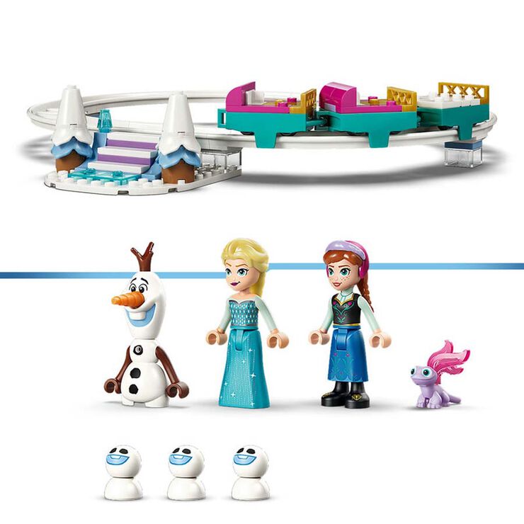 LEGO&reg; Disney Princess Castillo de Hielo de Elsa y Aventura en la Nieve 43281