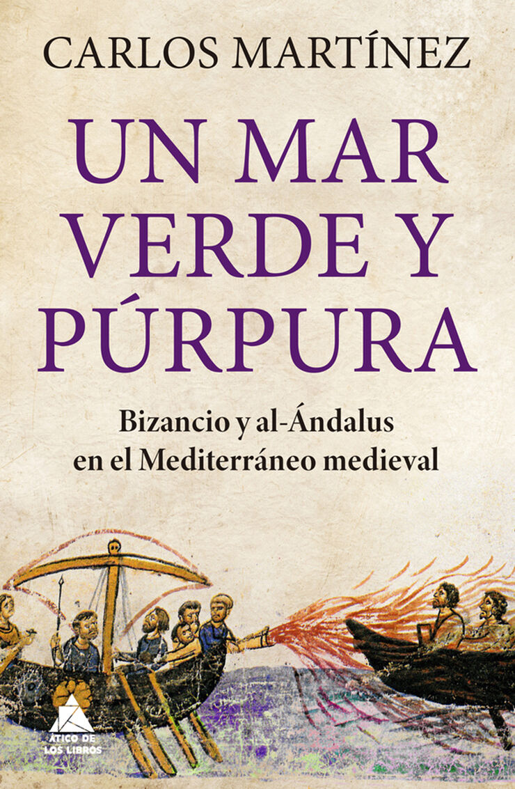 Un mar verde y p&uacute;rpura