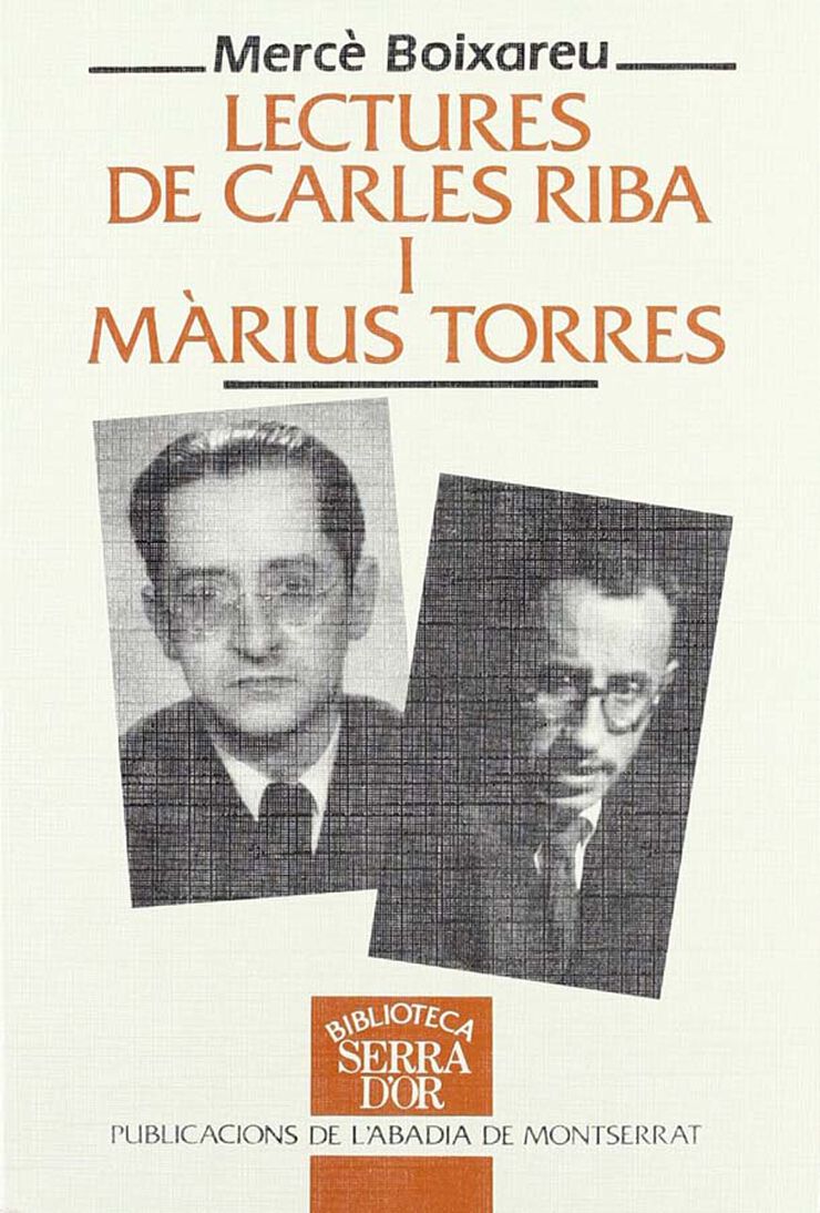 Lectures de Carles Riba i M&agrave;rius Torres