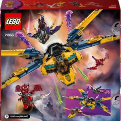 LEGO&reg; Ninjago Super Jet de la Tempesta de Ras i Arin 71833